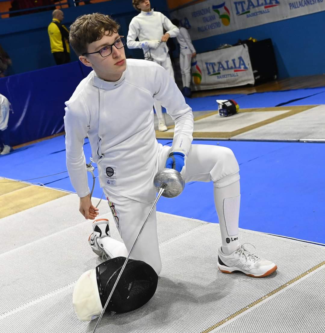 Mathys, jeune espoir de l'escrime belge suivi par START Gives