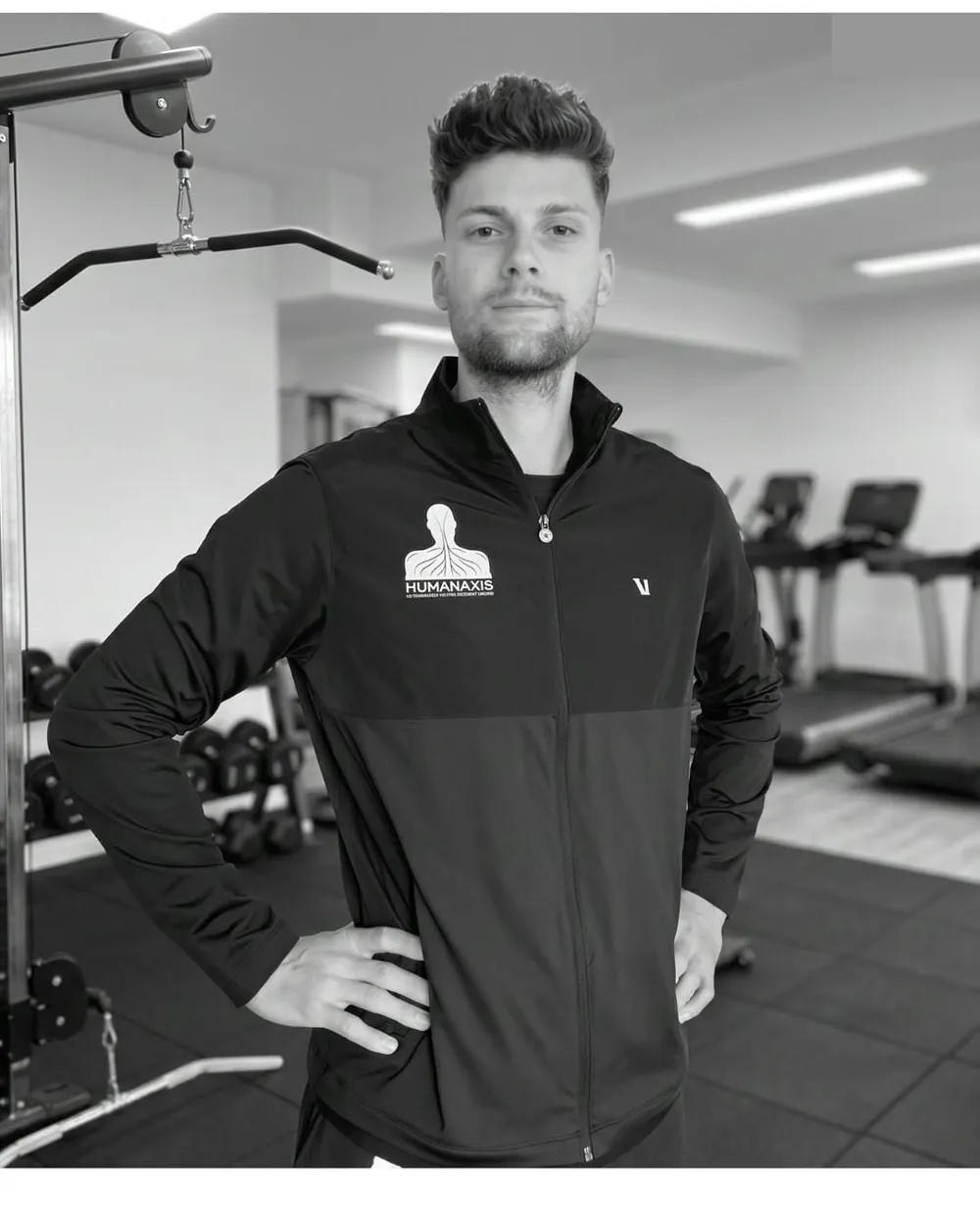 Damien Jost, préparateur physique Humanaxis