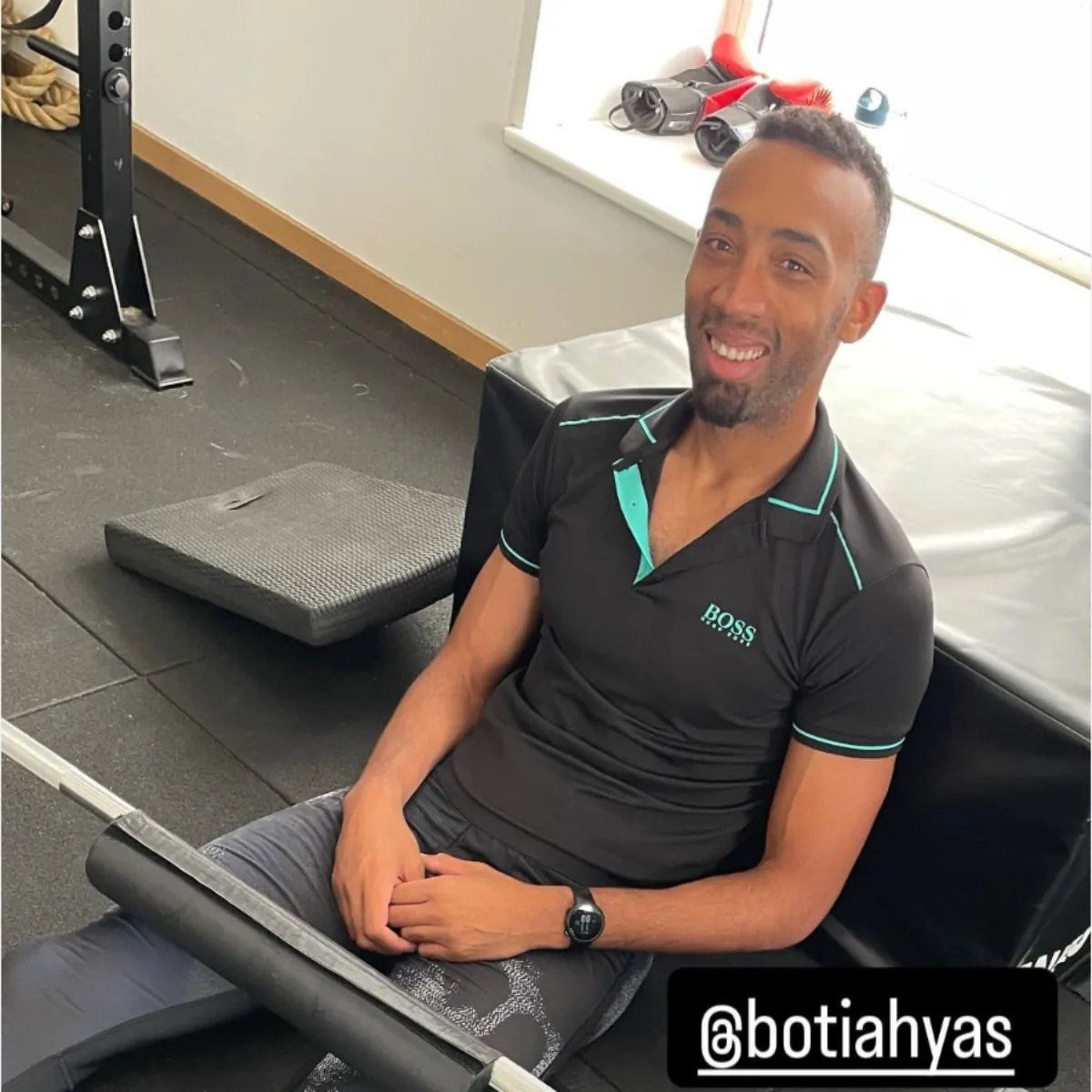 Hyacinthe, sprinteur vice-champion de Belgique Masters préparé par START Gives