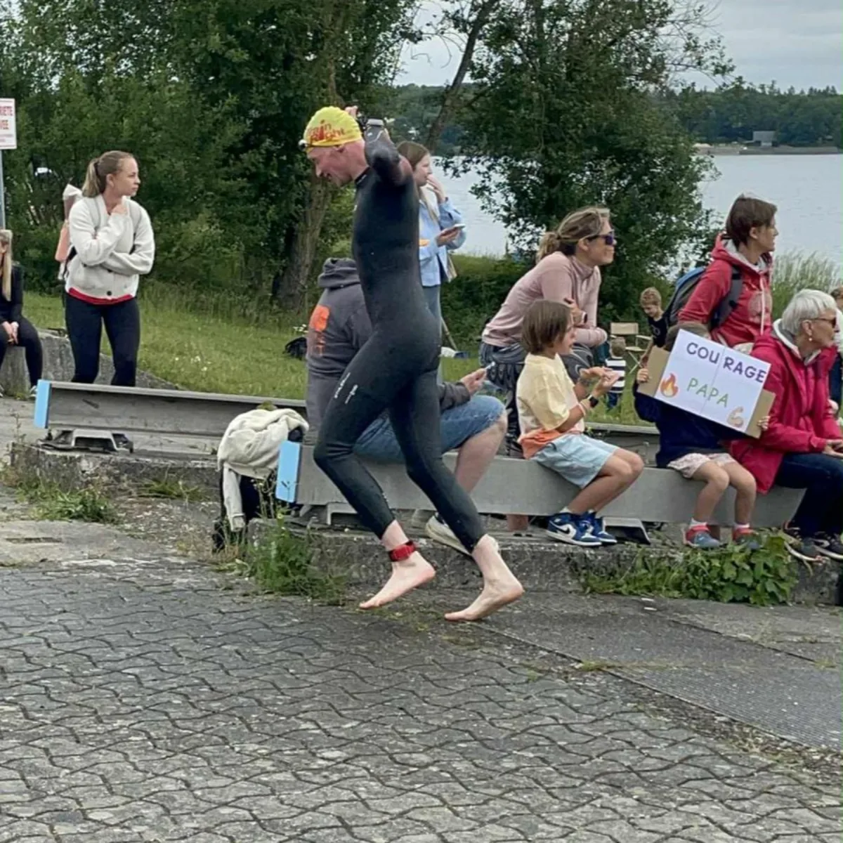 Nicolas, triathlète suivi en rééducation par START Gives