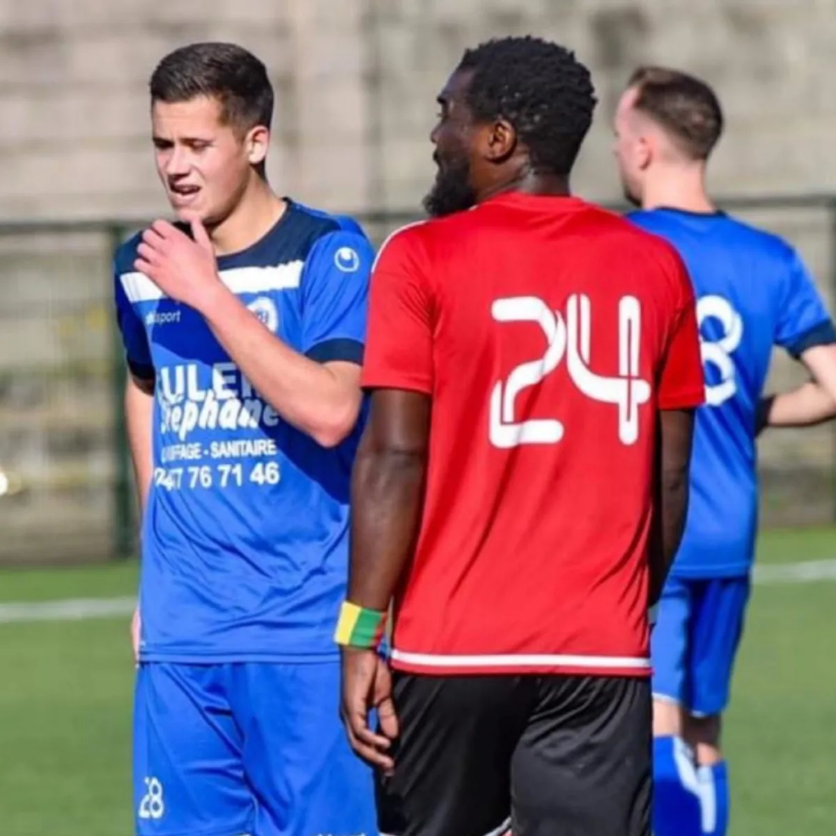 Parker, joueur de football amateur suivi en kinésithérapie sportive par START Gives à Huy